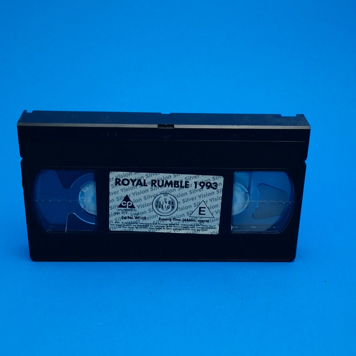 VHS Video ☆ WWF ROYAL RUMBLE 89 90 91 92 93 UK Tape Cassette ☆ Silver Vision Vintage PG