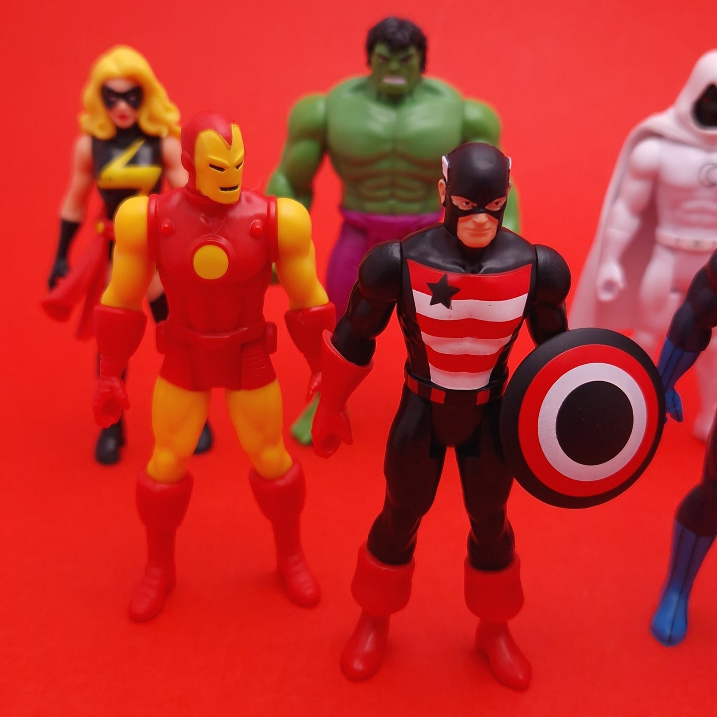 MARVEL LEGENDS RETRO ☆ AVENGERS X10 Action Figure 3.75 ☆ Loose Hasbro