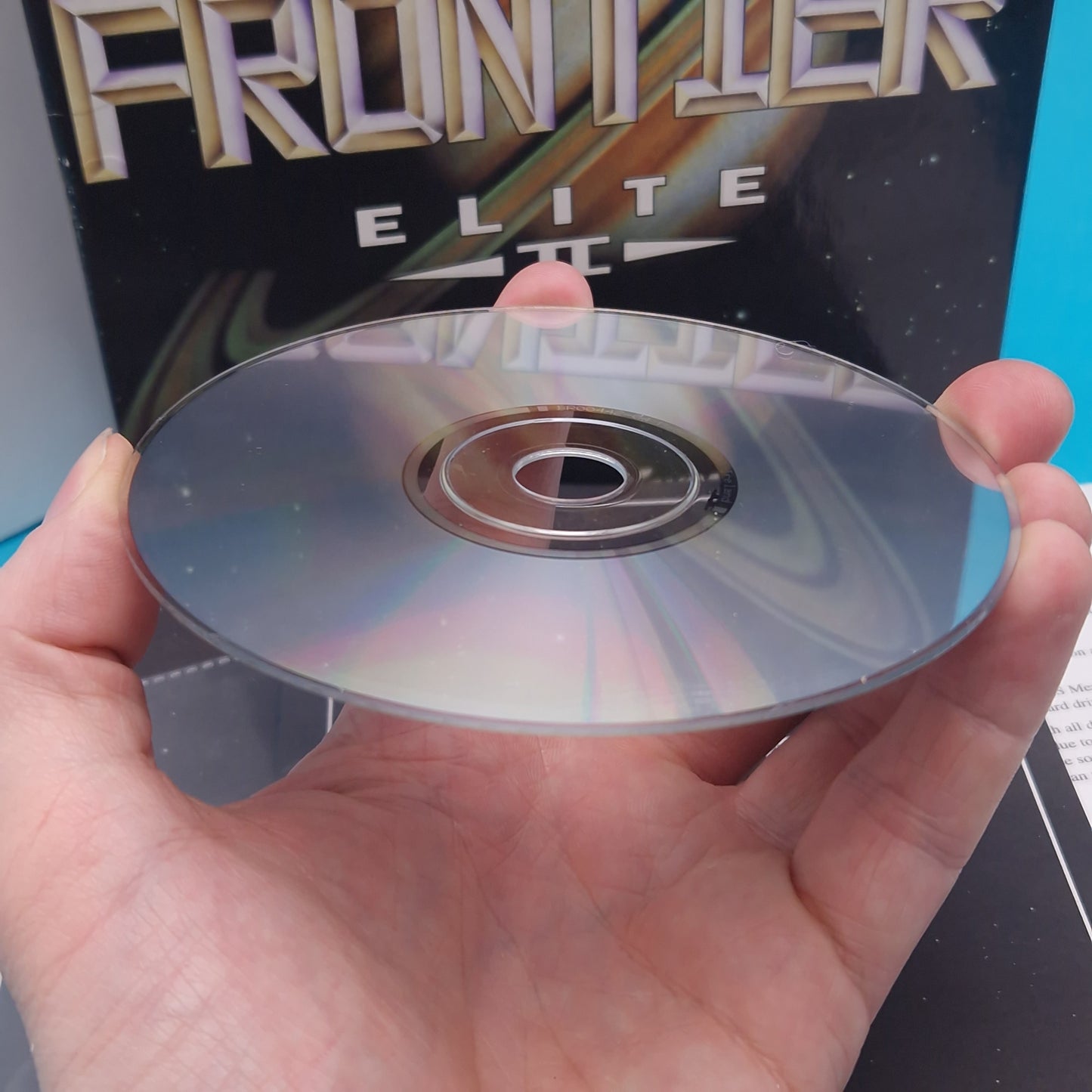 AMIGA CD32 ☆ ELITE 2 FRONTIER ☆ BIG BOX BOXED Vintage Retro Game Commodore 90s