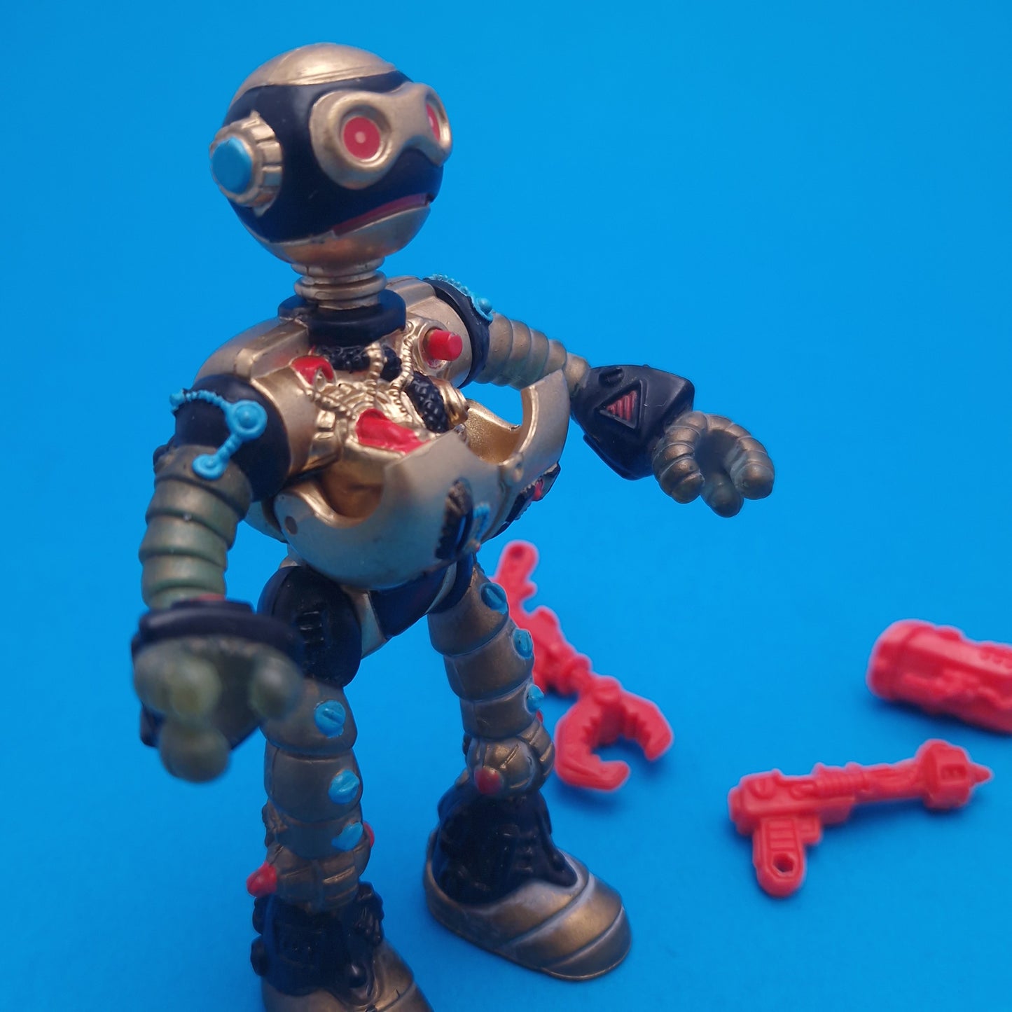 TEENAGE MUTANT NINJA TURTLES ☆ FUGITOID Vintage Figure ☆ Hero Loose