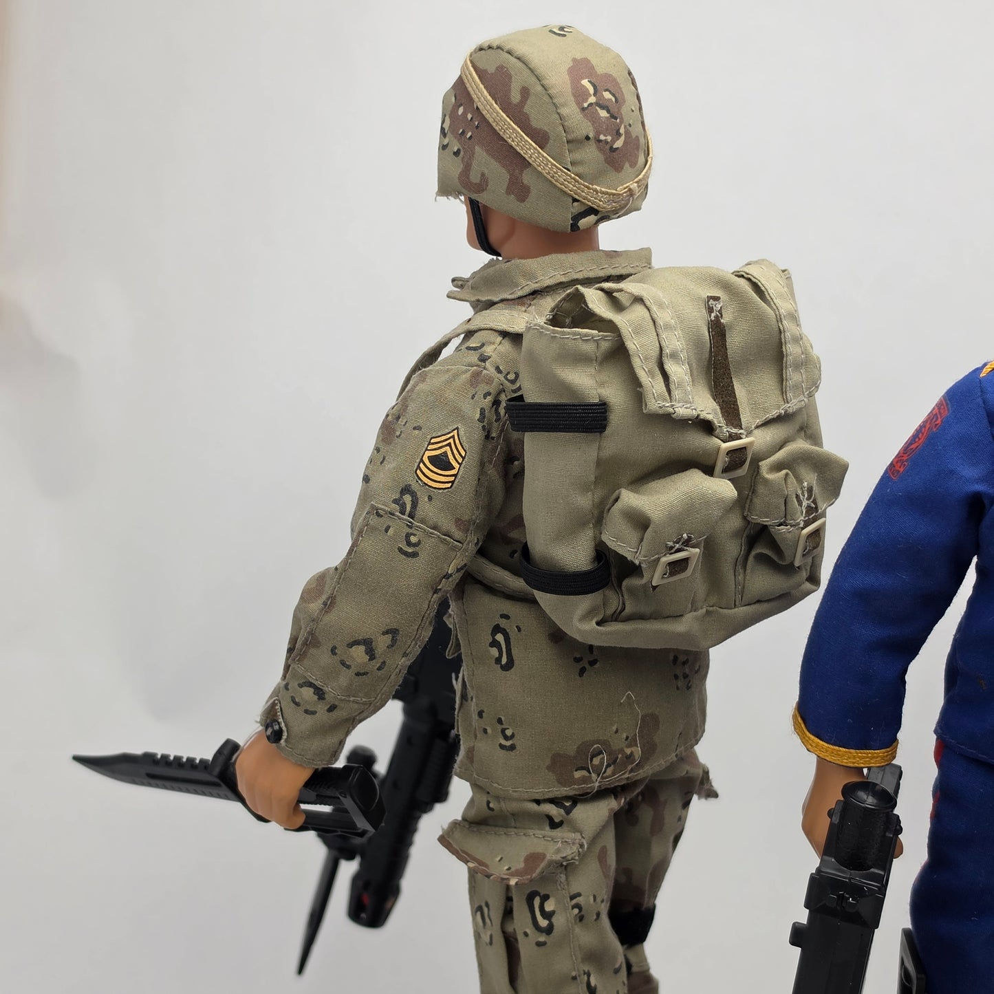 ACTION MAN ☆ G.I. JOE COBRA COMMANDER SNAKE EYES DUKE Hall Of Fame Figure ☆ Vintage HASBRO 90's Loose