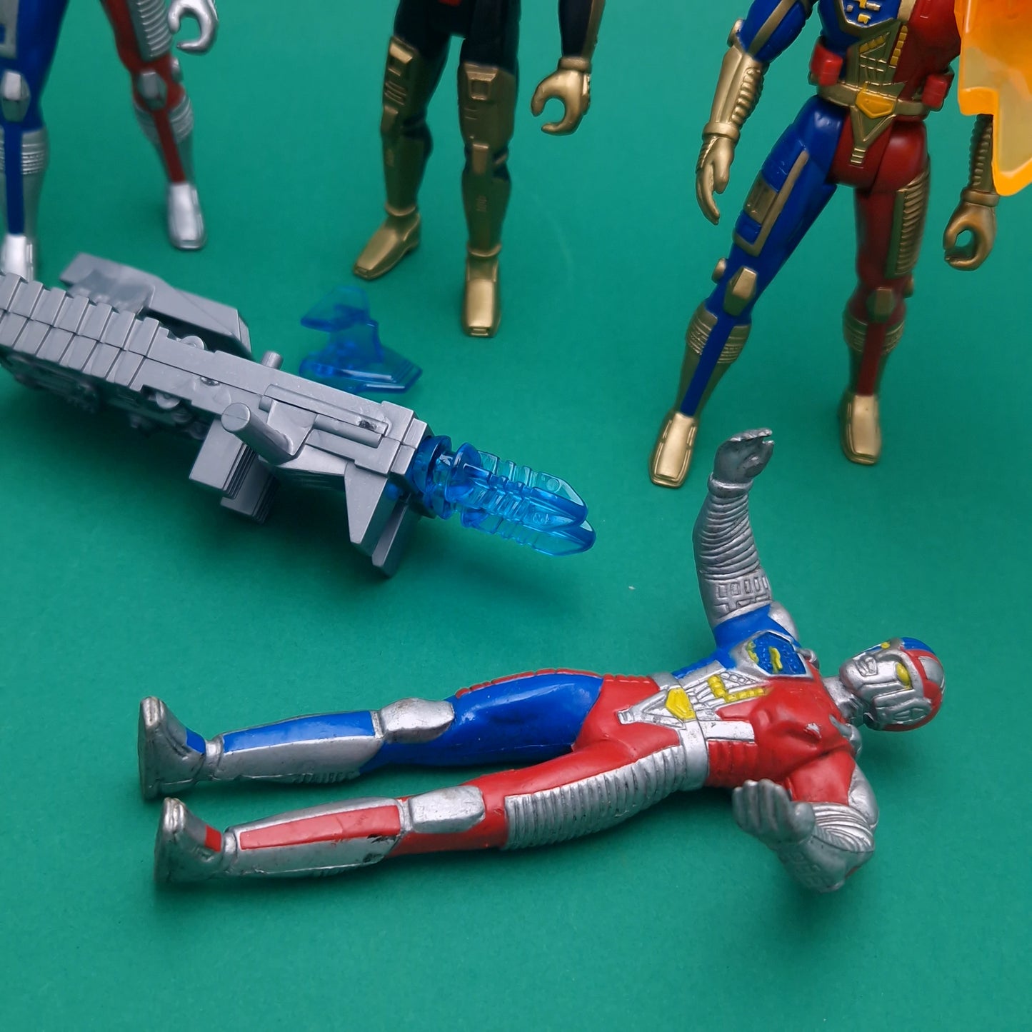 VR TROOPERS- 4 x Figure BUNDLE Action Figures ☆ Vintage Original 90s Saban Kenner