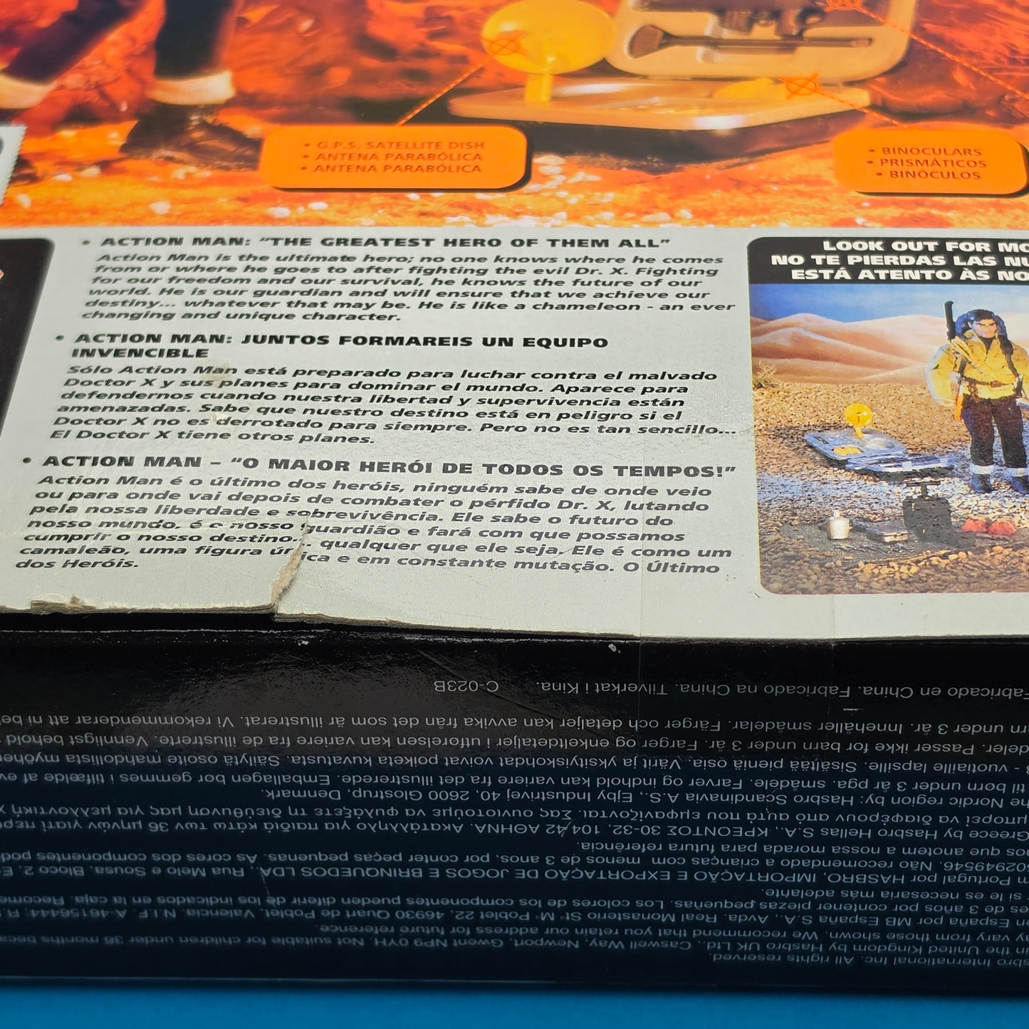 ACTION MAN ☆ MISSION EXTREME (POLAR) Figure Doll ☆ Vintage HASBRO SEALED BOXED 90's