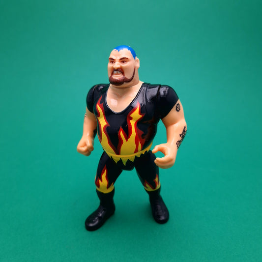 WWF HASBRO BAM BAM BIGELOW Vintage Wrestling Figure ☆ Original 90s Series 8