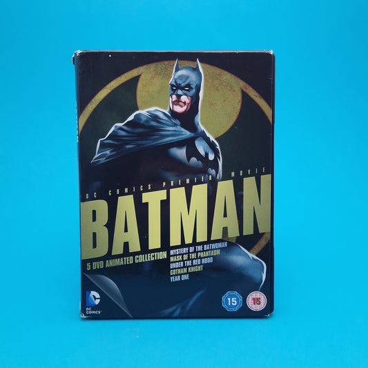 DVD ☆ BATMAN ANIMATED COLECTION - 5 Movies ☆ DC 15 Box Sets