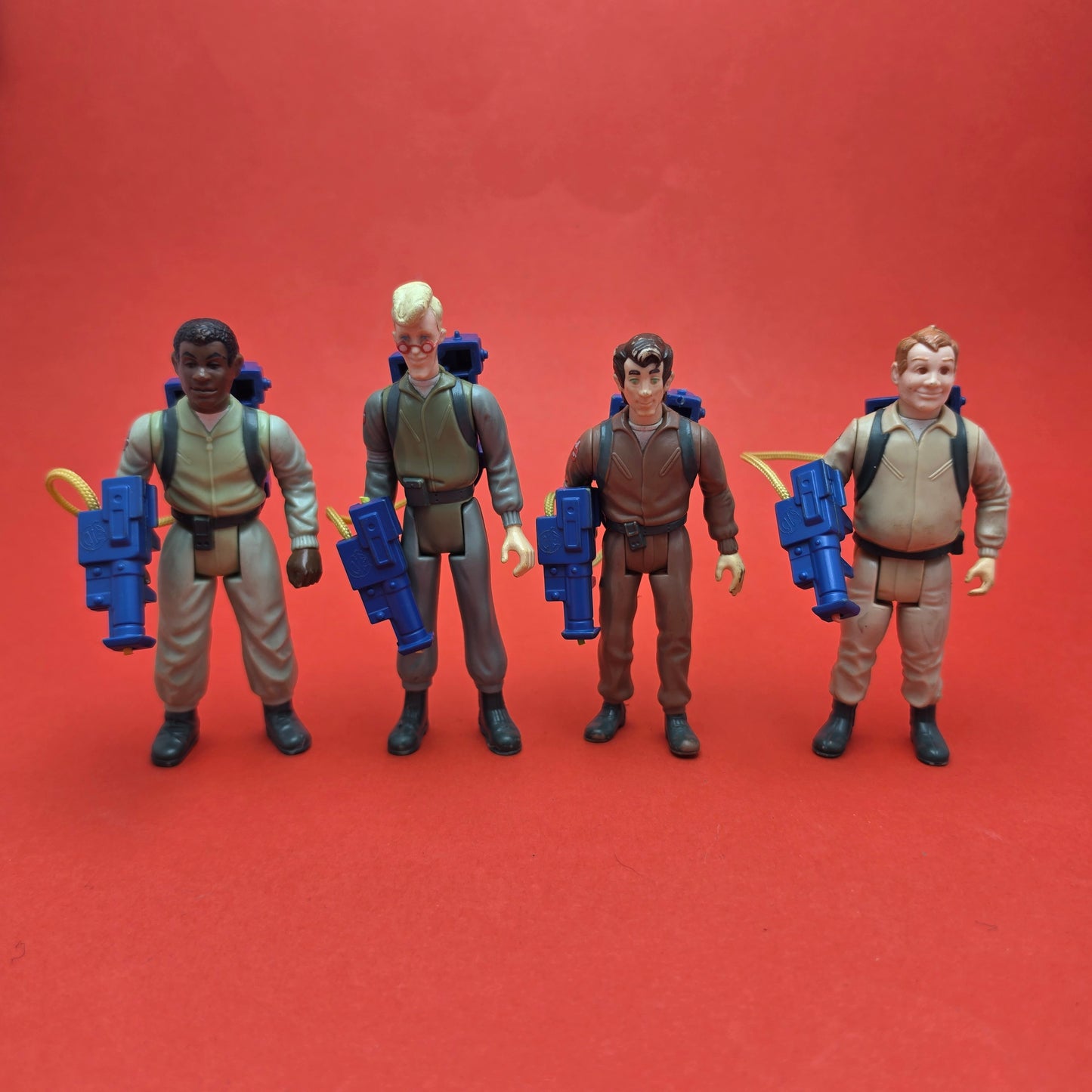 GHOSTBUSTERS ☆ ORIGINAL SET OF 4 Vintage Figure ☆ Loose 80s Kenner