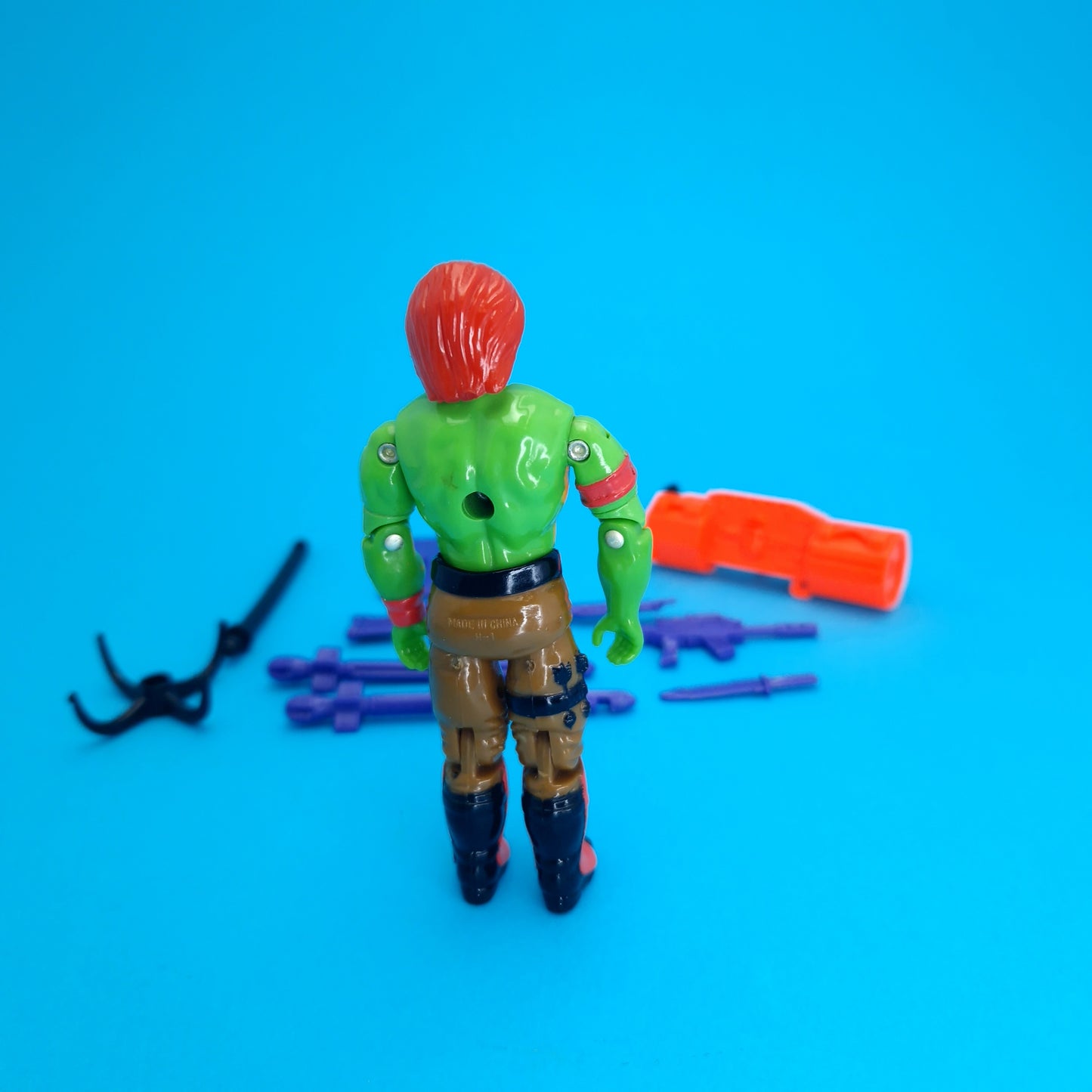 G.I.JOE ☆ BLANKA STREET FIGHTER Action Figure ☆ Vintage Action force Hasbro 1993