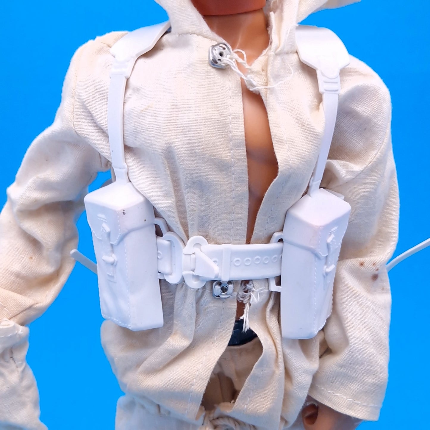 ACTION MAN ☆ ROYAL MARINES MOUNTAIN & ARCTIC Uniform & Eagle Eye Figure 80's ☆ Vintage PALITOY Loose