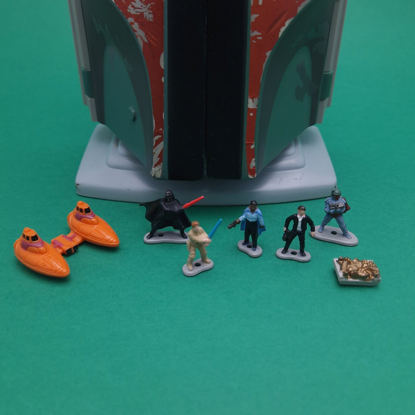 MICRO MACHINES ☆ STAR WARS ACTION FLEET BOBA FETT Cloud City Playset Vintage ☆ Loose