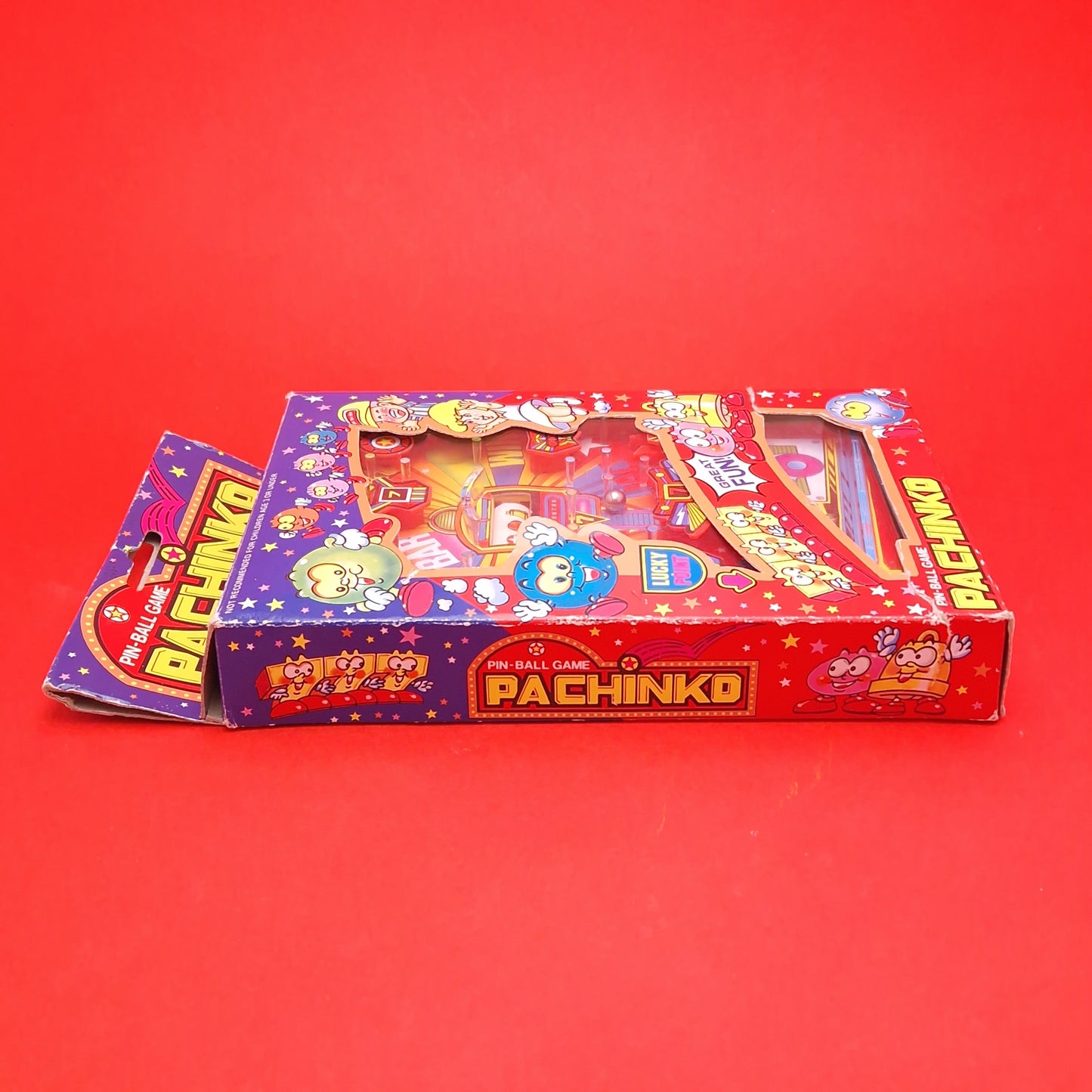 PACHINKO ☆ PIN-BALL Machine Handheld Game ☆ 1990 BOXED Original Vintage