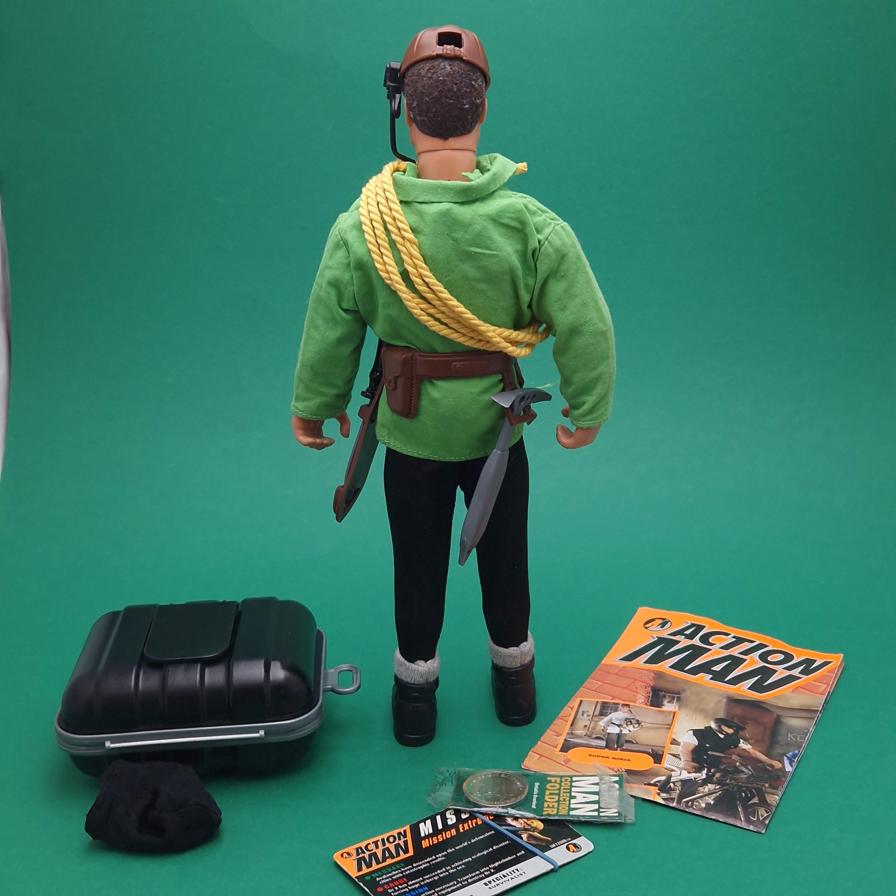 ACTION MAN ☆ MISSION EXTREME Figure ☆ Vintage HASBRO 90's Loose