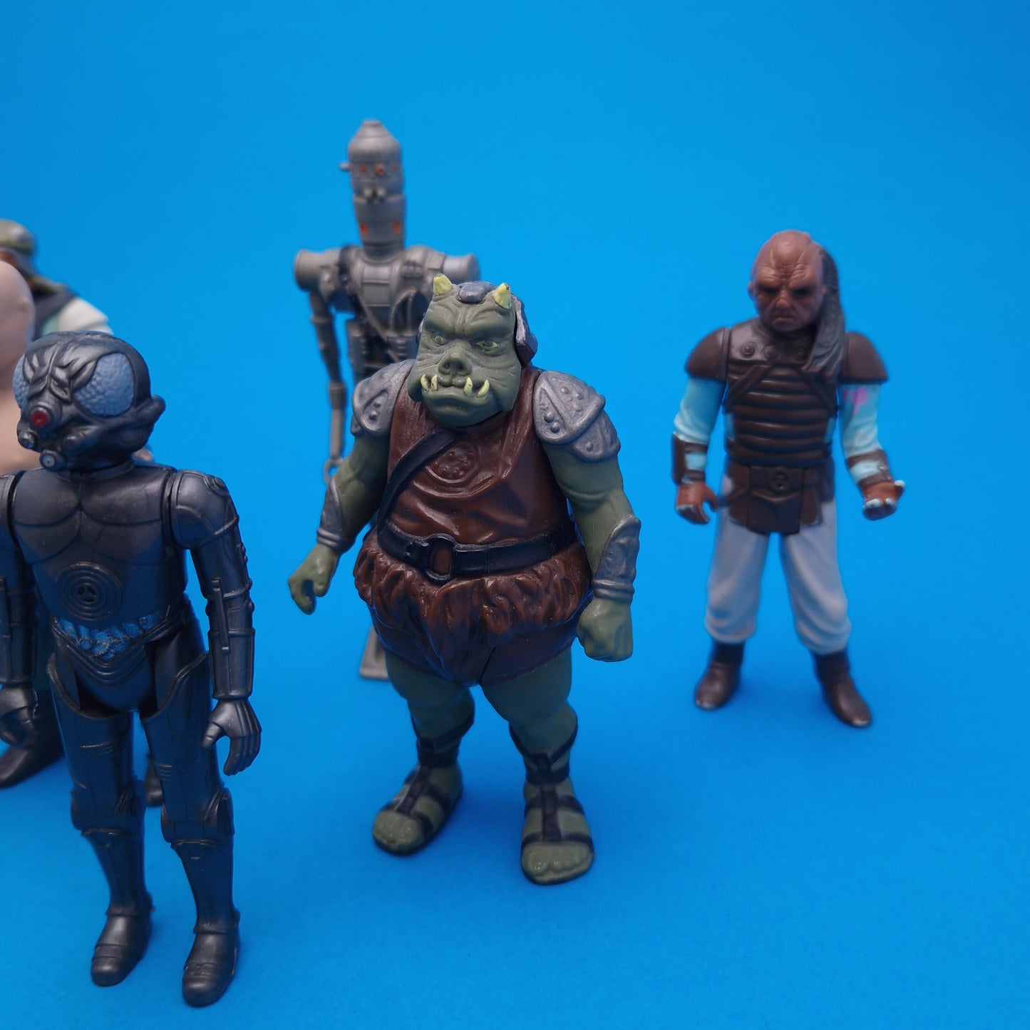 STAR WARS VINTAGE ☆ 9x BUNDLE JABBAS Palace Figures ☆ Kenner 80s ROTJ