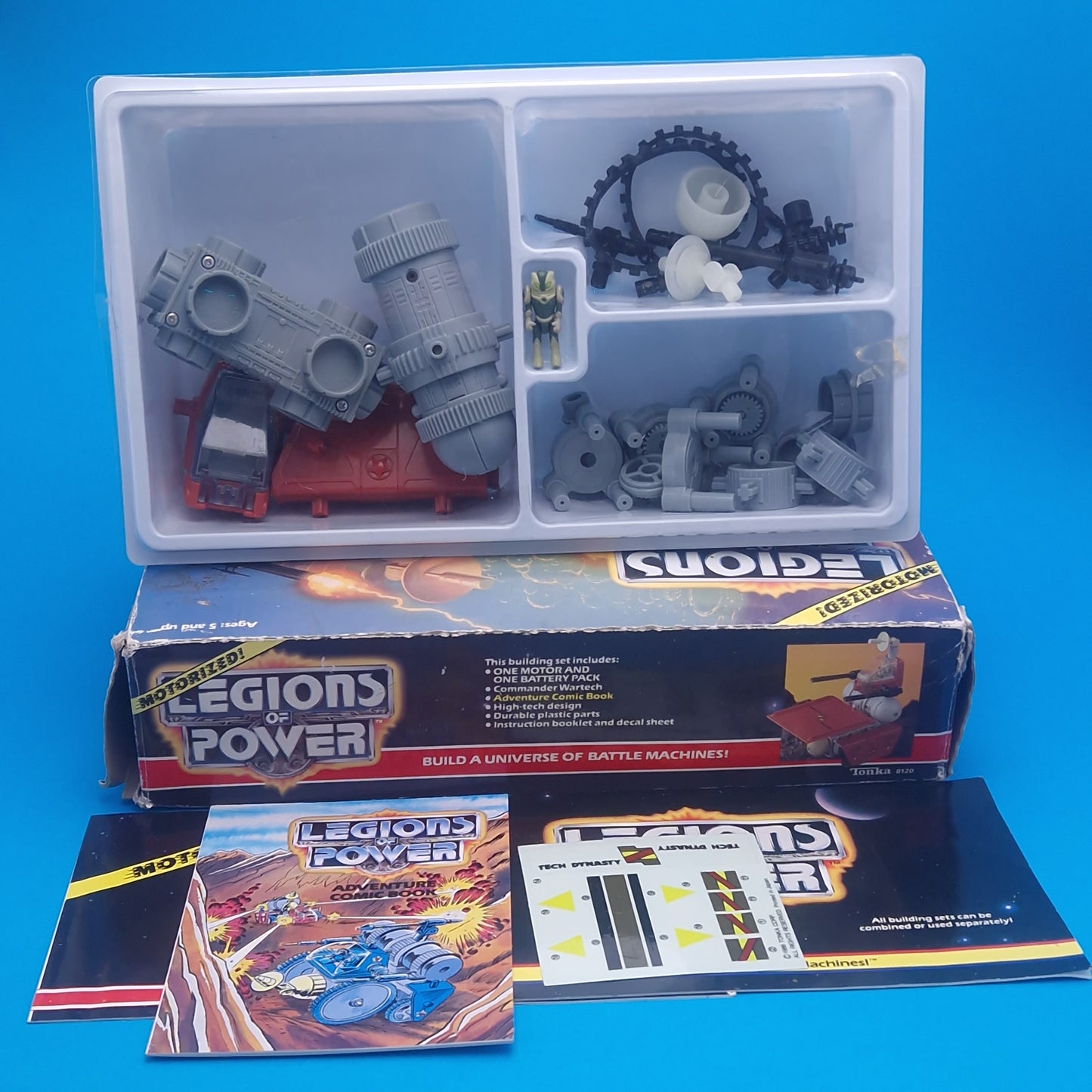 LEGIONS OF POWER ☆ TECH DYNASTY POWER MASTERS Playset ☆ Vintage Original 80s Tonka