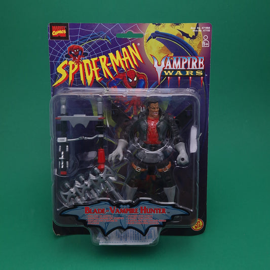 SPIDER-MAN ANIMATED SERIES ☆ BLADE VAMPIRE WARS Action Figure ☆ Marvel MOC Toybiz 90s