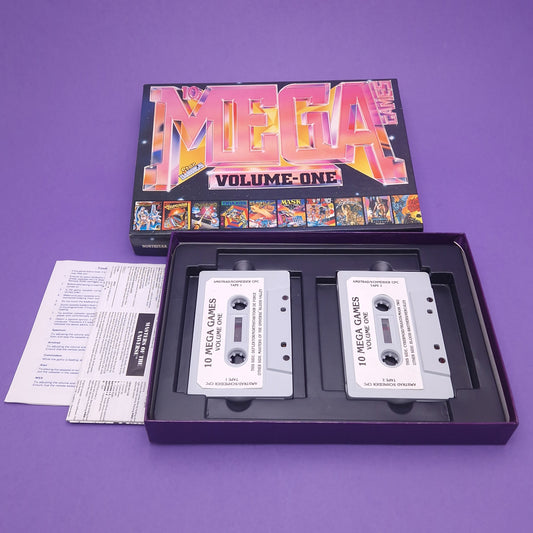 AMSTRAD ☆ MEGA VOLUME ONE 1 ☆ With M.A.S.K 2, MOTU NORTHSTAR & More Vintage Retro Game Boxed & Complete