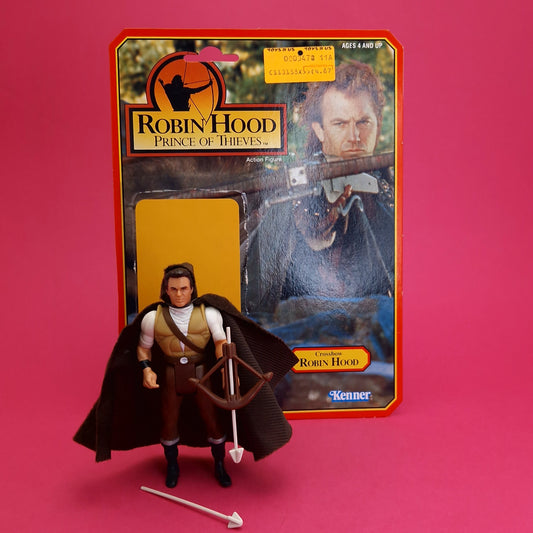 ROBIN HOOD PRINCE OF THIEVES ☆ CROSS BOW ROBIN Figure ☆ Vintage 90s Kenner