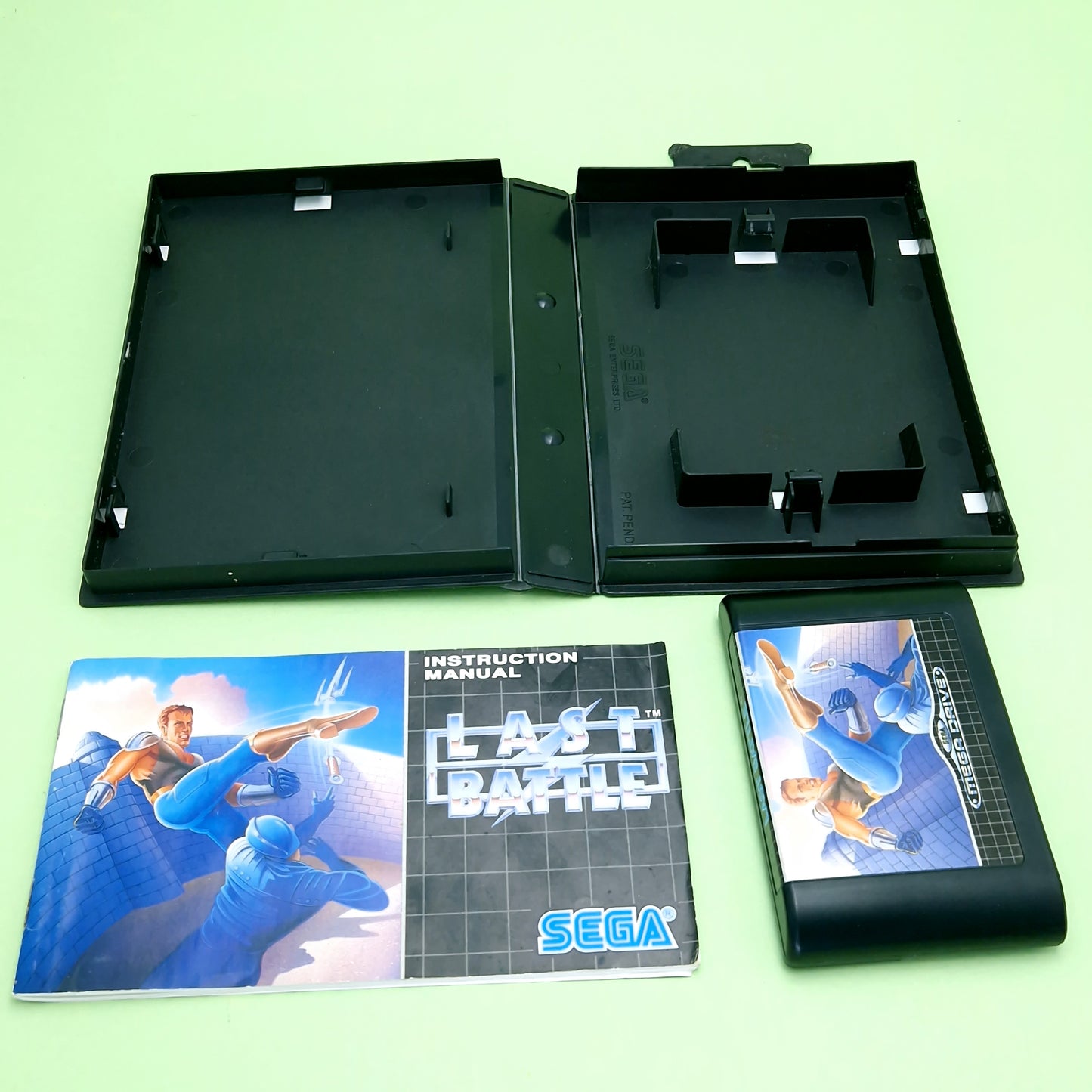 SEGA MEGA DRIVE ☆ LAST BATTLE ☆ Vintage Retro Game CIB Manual Boxed