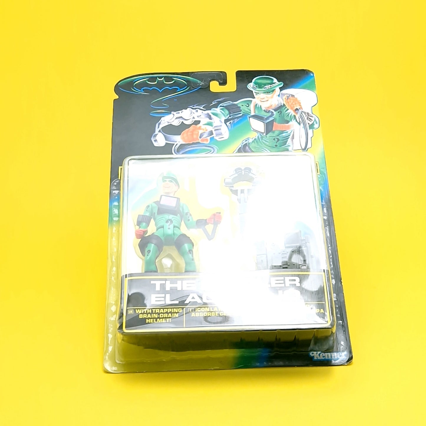 BATMAN FOREVER ☆ THE RIDDLER Figure ☆ Sealed MOC Carded Kenner