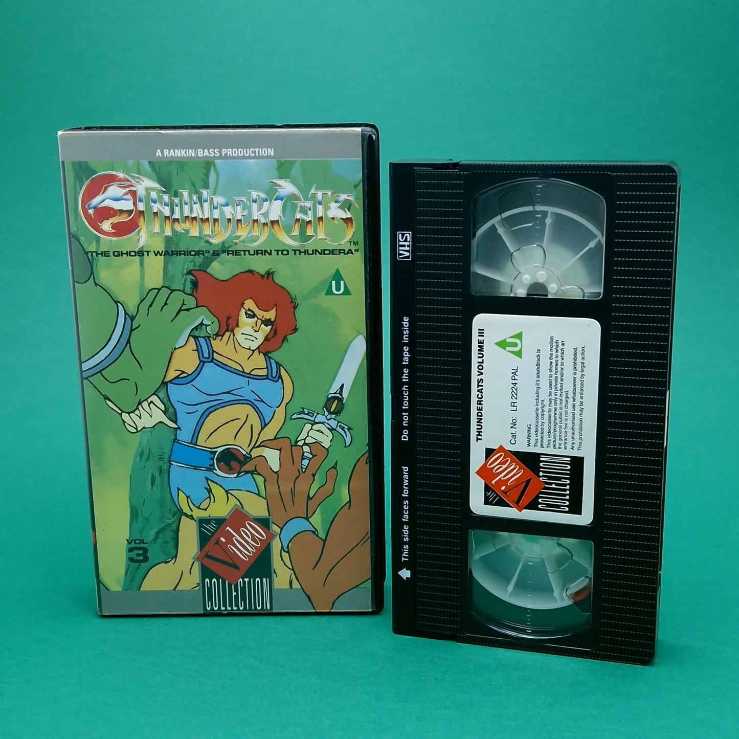 THUNDERCATS ☆ VHS Volume 3 - Vintage Tape ☆ Rankin Bass Original 80s