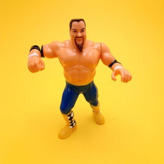 WWF HASBRO JIM THE ANVIL NEIDHART Vintage Wrestling Figure ☆ 90s Series 5