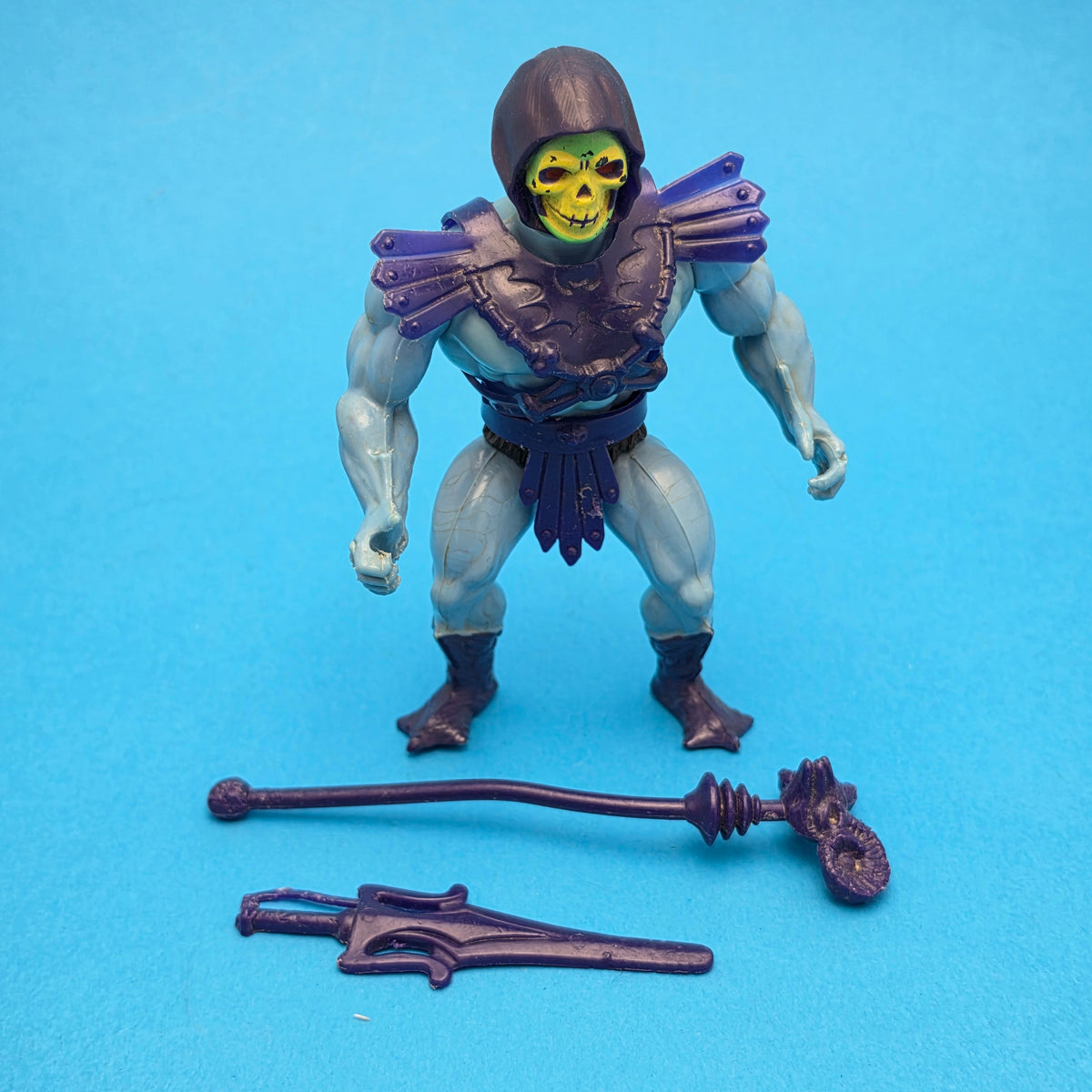 MASTERS OF THE UNIVERSE ☆ SKELETOR PANTHOR Vintage Figure ☆ MOTU 80s Mattel