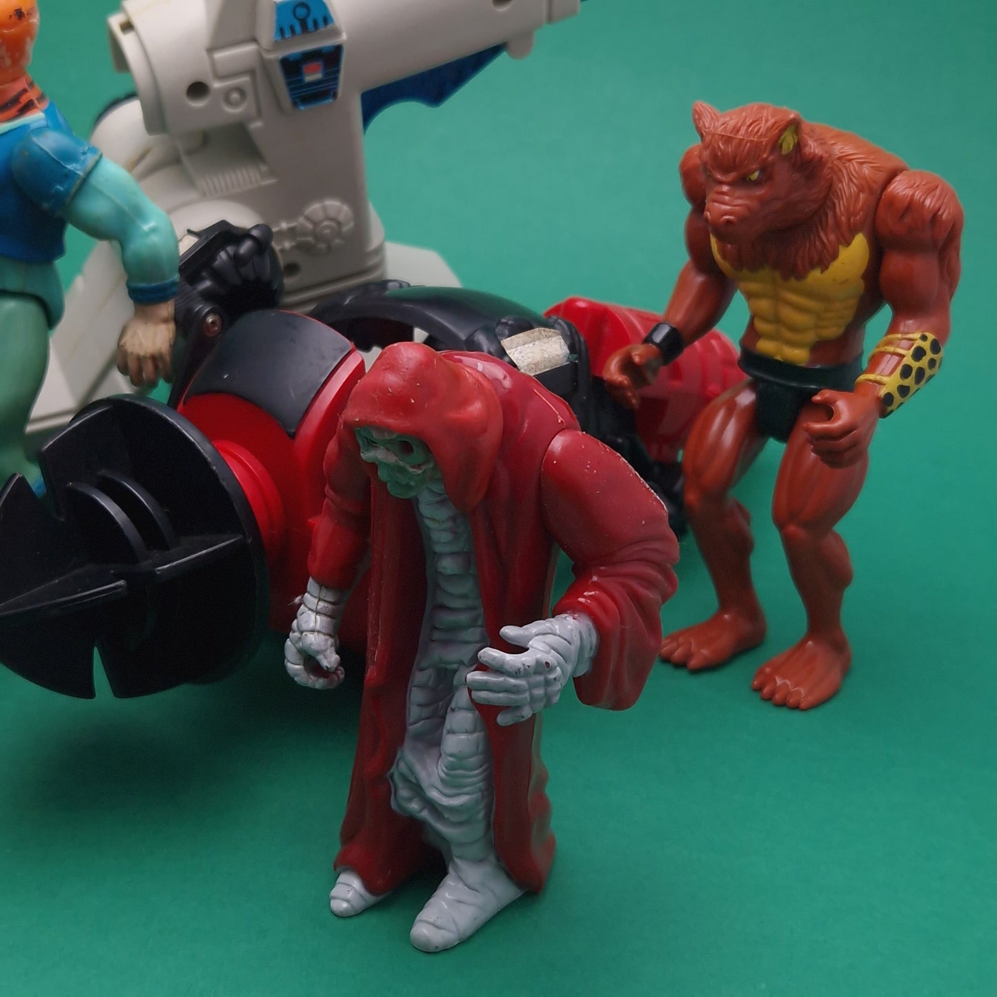 THUNDERCATS ☆ Figure and Vehicle BUNDLE 8x HOVERCAT ☆ Vintage LJN Original 80s Loose