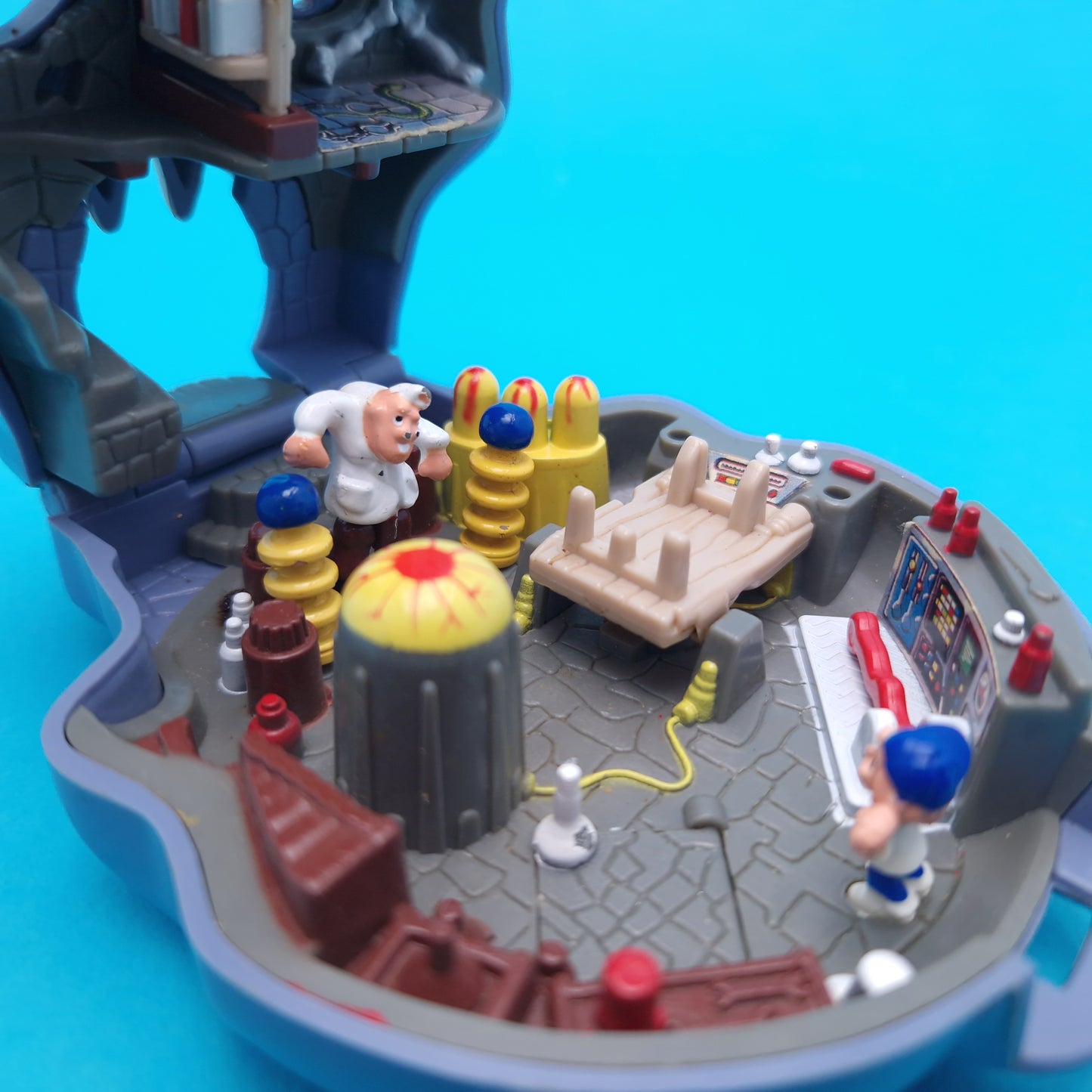 MIGHTY MAX ☆ SKULL DUNGEON Doom Zones Max Vintage Figure Playset ☆ Original