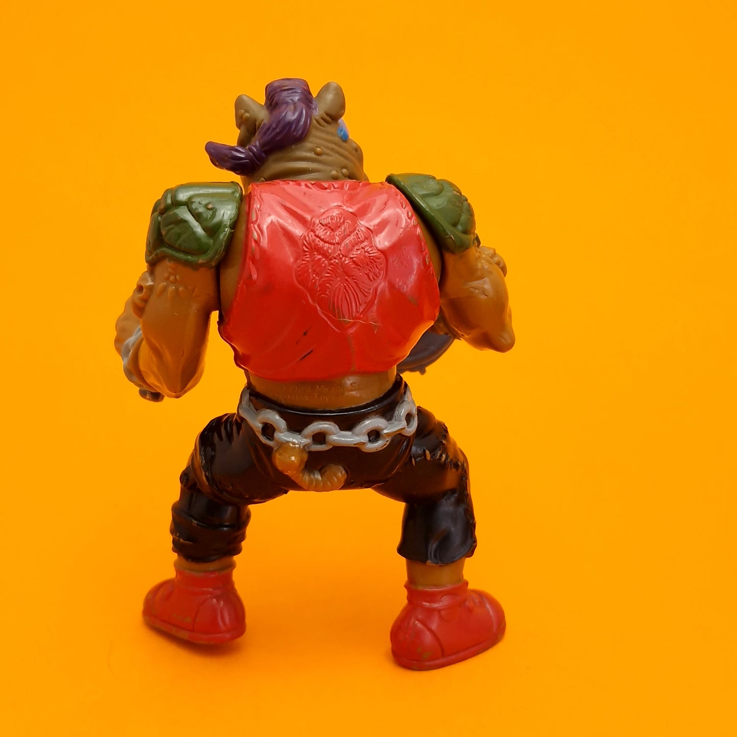 TEENAGE MUTANT NINJA TURTLES ☆ SOFT HEAD SHREDDER BEBOP ROCKSTEADY Vintage Action Figure ☆ 90s Loose