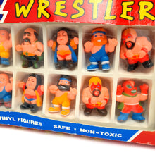 Load image into Gallery viewer, WRESTLERS SOMA ☆ VINTAGE MINI FIGURE Boxed Bootleg set of 12 Figure&#39;s ☆ 1991
