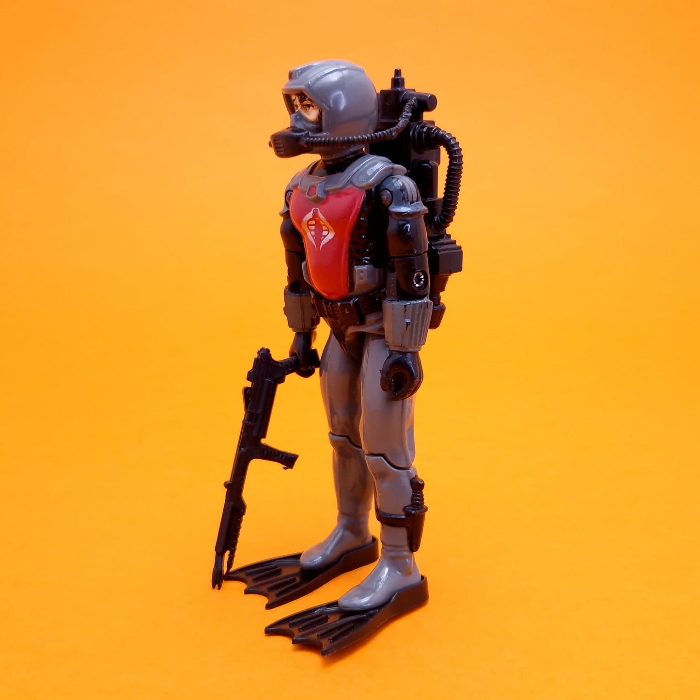 ACTION FORCE ☆ EELS Vintage Action Figure ☆ G.I.JOE Hasbro 1985