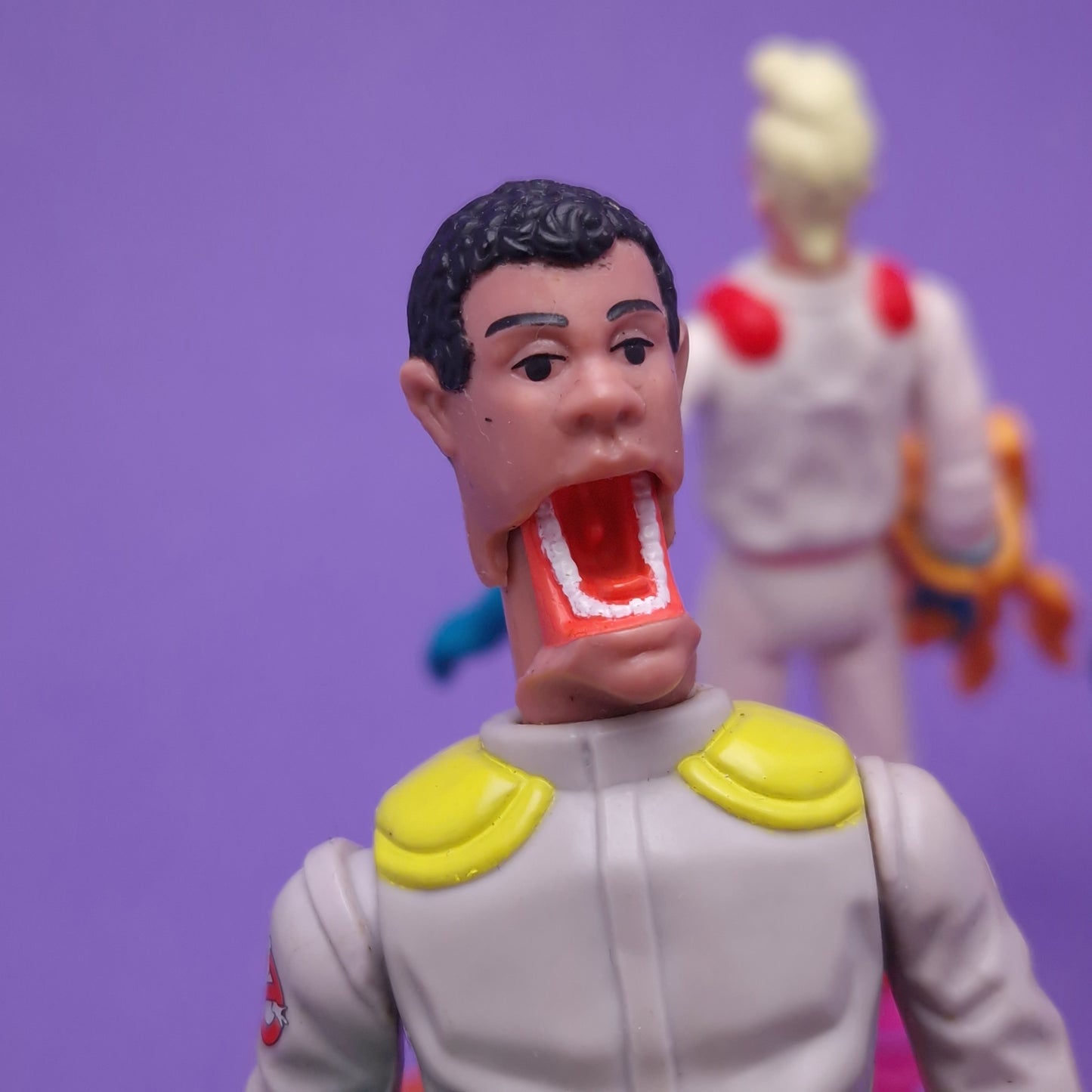 GHOSTBUSTERS ☆ FRIGHT FEATURES SET OF 5 Vintage Figure ☆ COMPLETE 80s Kenner