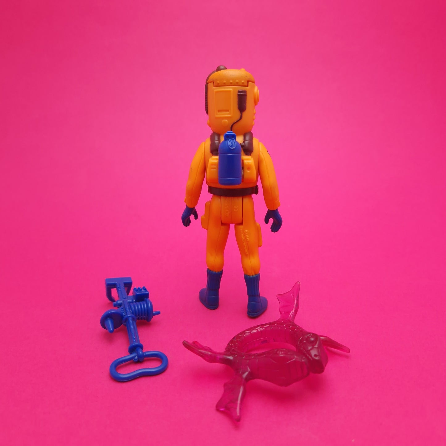 GHOSTBUSTERS ☆ PETER VENKMAN SUPER FRIGHT FEATURES Vintage Figure ☆ Loose 80s Kenner