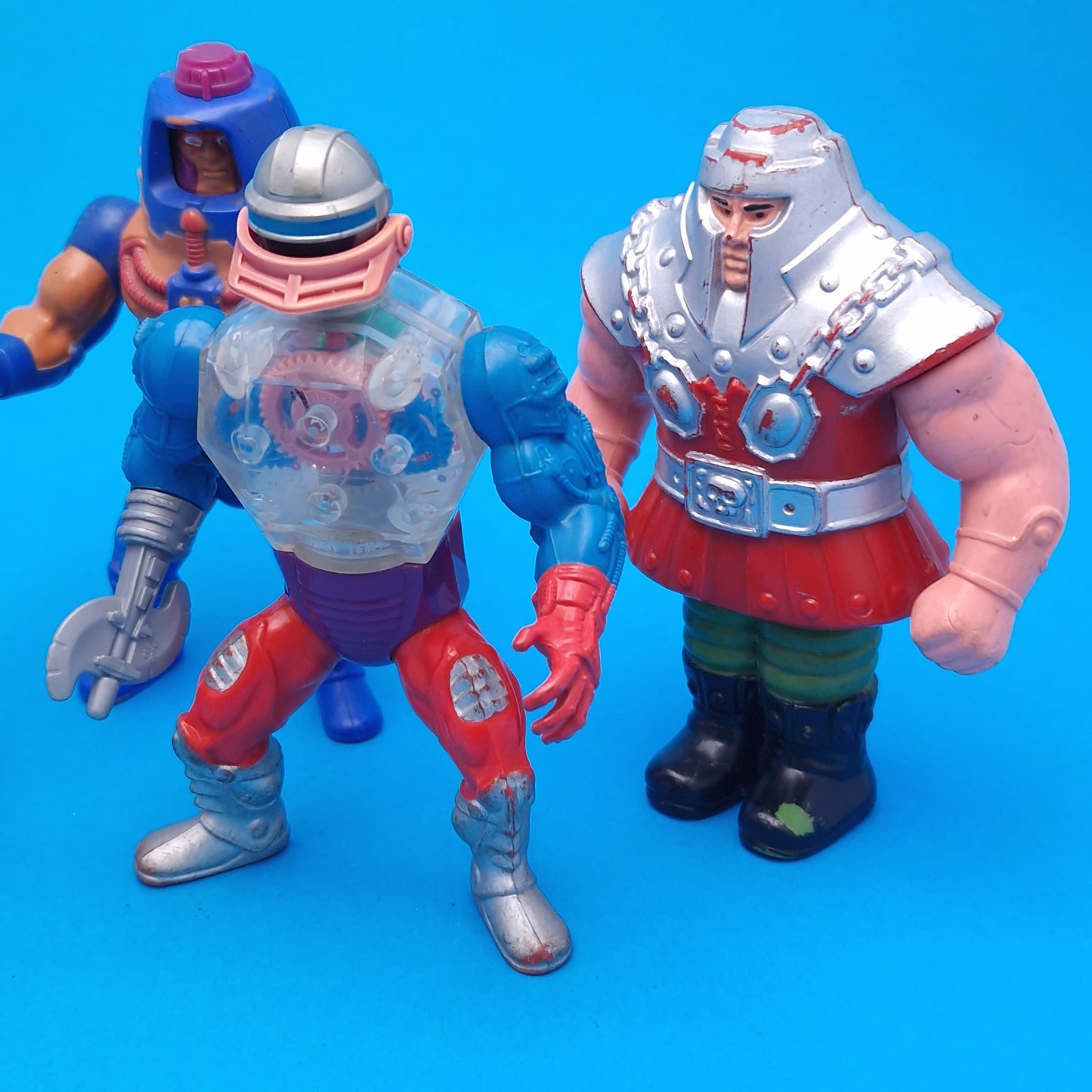 MASTERS OF THE UNIVERSE ☆ Bundle TEELA MANEFACES RAM-MAN ROBOTO Vintage Figure ☆ MOTU Loose 80s Mattel