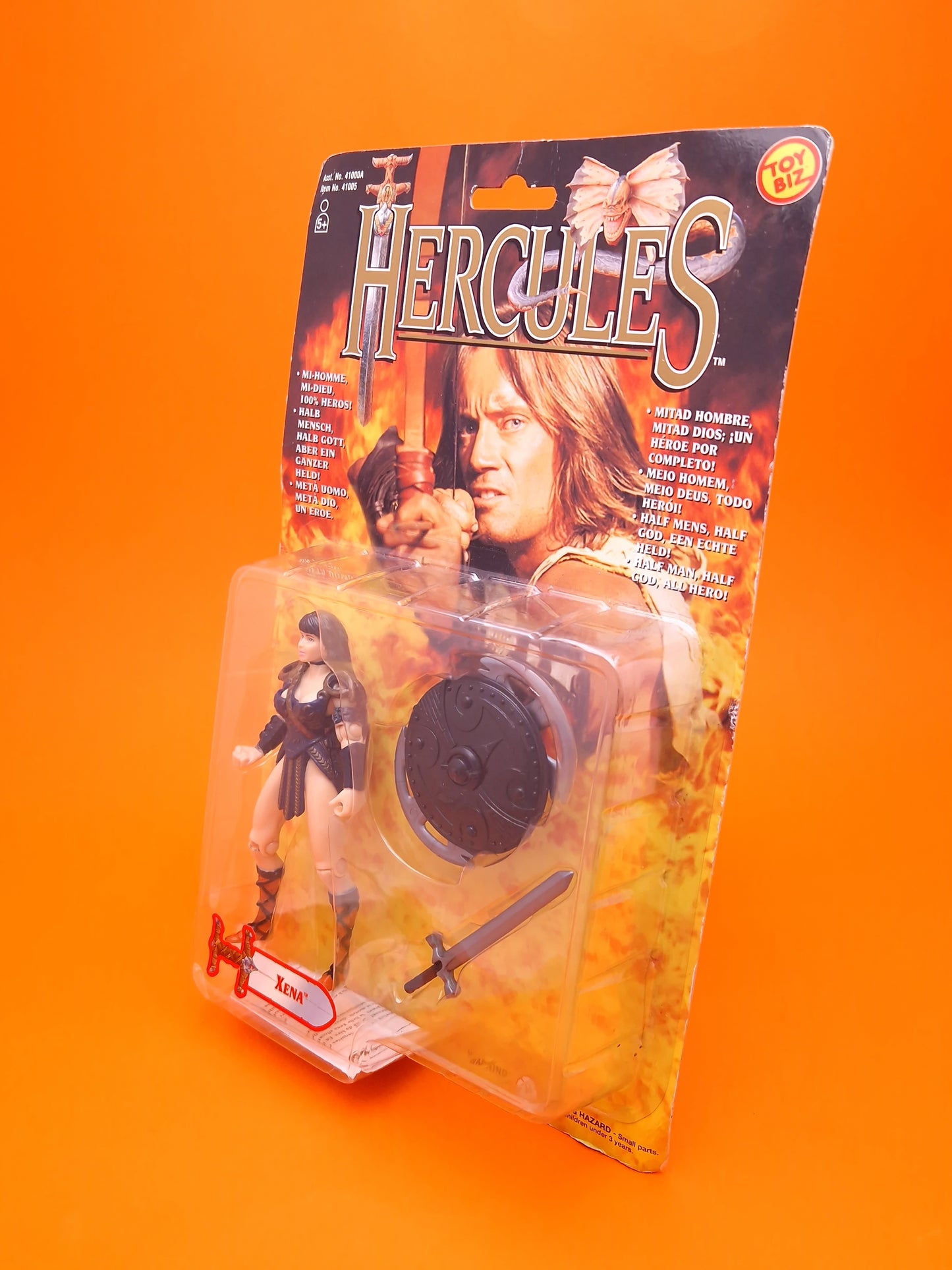 HERCULES ☆ XENA WARRIOR PRINCESS Vintage Action Figure ☆ Original Carded Toybiz 90s