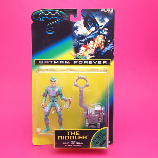 BATMAN FOREVER ☆ Target Exclusive RIDDLER Figure ☆ Vintage Kenner CARDED