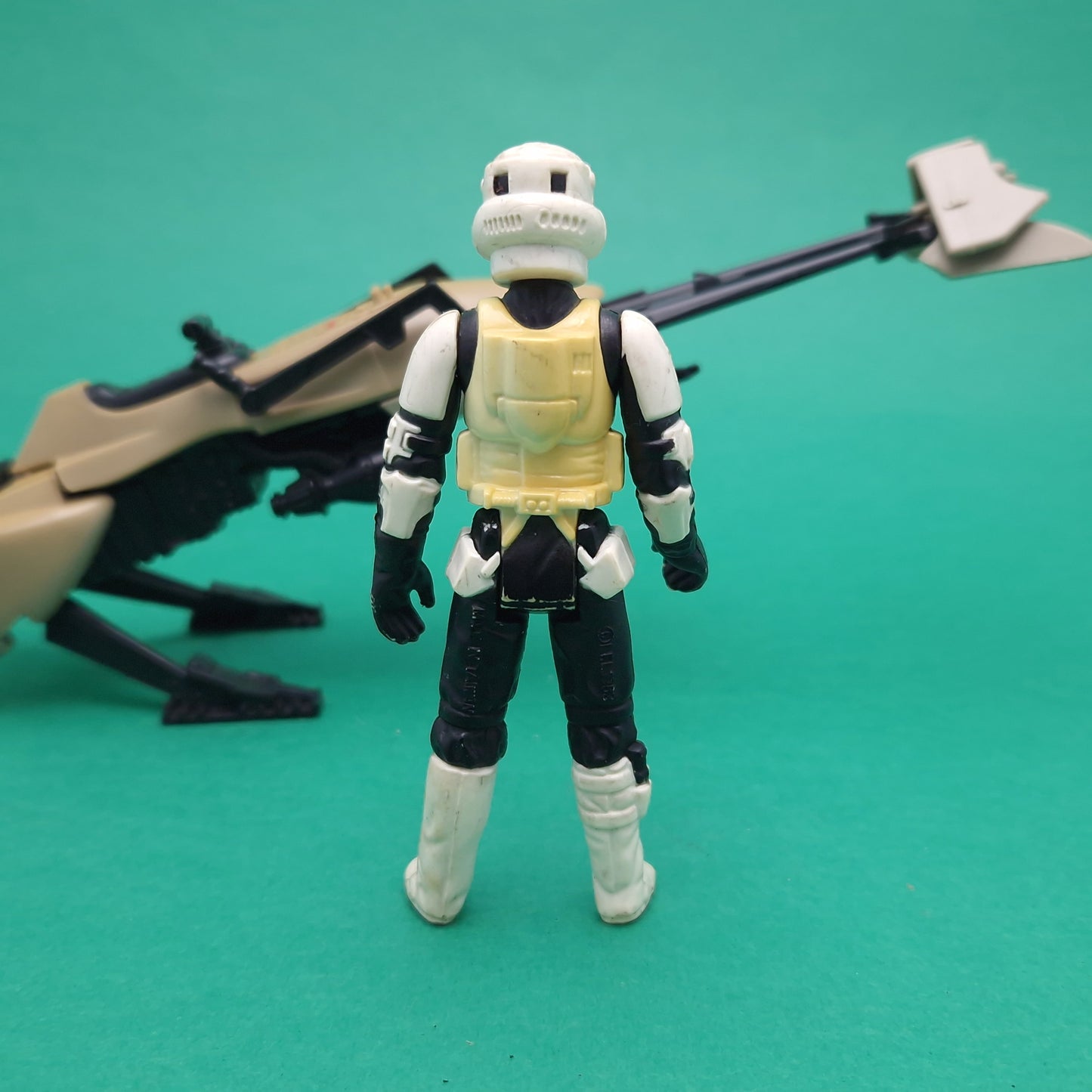 STAR WARS ☆ SPEEDER BIKE BIKER SCOUT Vintage FIGURE ☆ Original  Kenner 80s