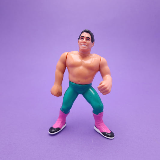 WWF HASBRO ☆ EL MATADOR TITO SANTANA Vintage Wrestling Figure ☆ Original 90s Series 6