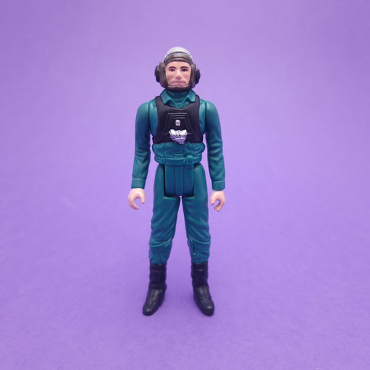 STAR WARS VINTAGE ☆ A-WING PILOT Last 17 Figure ☆ NO COO Kenner 1984
