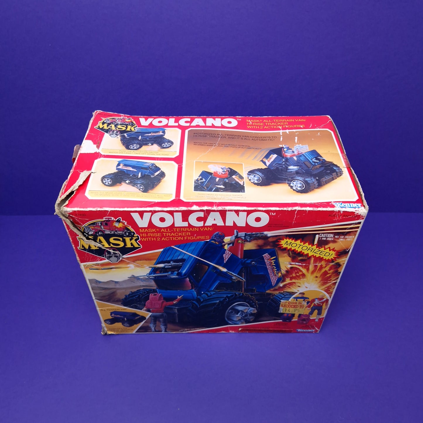 M.A.S.K ☆ VOLCANO Matt Trakker & Jacques La Fleur ☆ BOXED Vintage MASK Kenner 80s