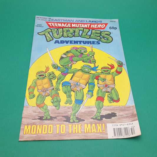 TEENAGE MUTANT HERO TURTLES COMIC ☆ Vol 25 Vintage Original ☆ 90s Ninja