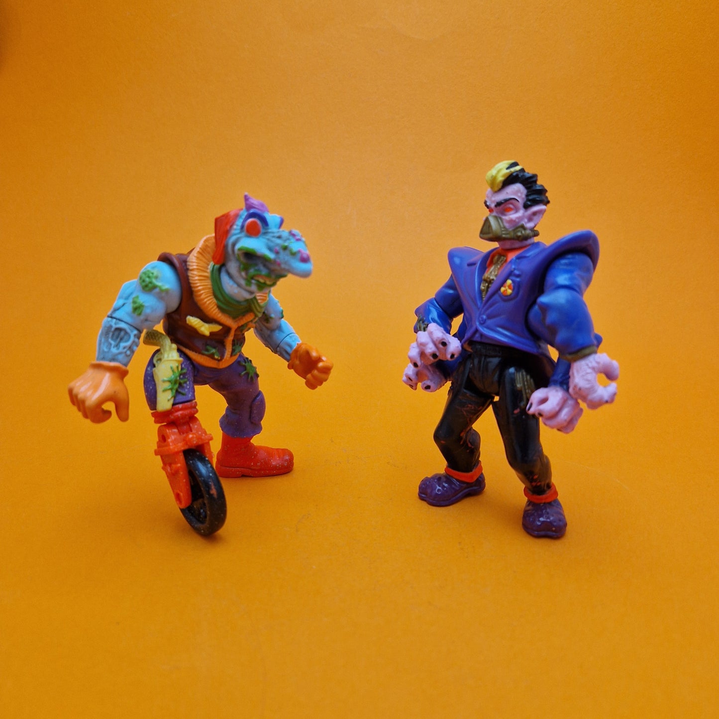 TOXIC CRUSADERS ☆ DR KILLEMOFF & NOZONE Loose Vintage Action Figure ☆ Original 90s Avenger