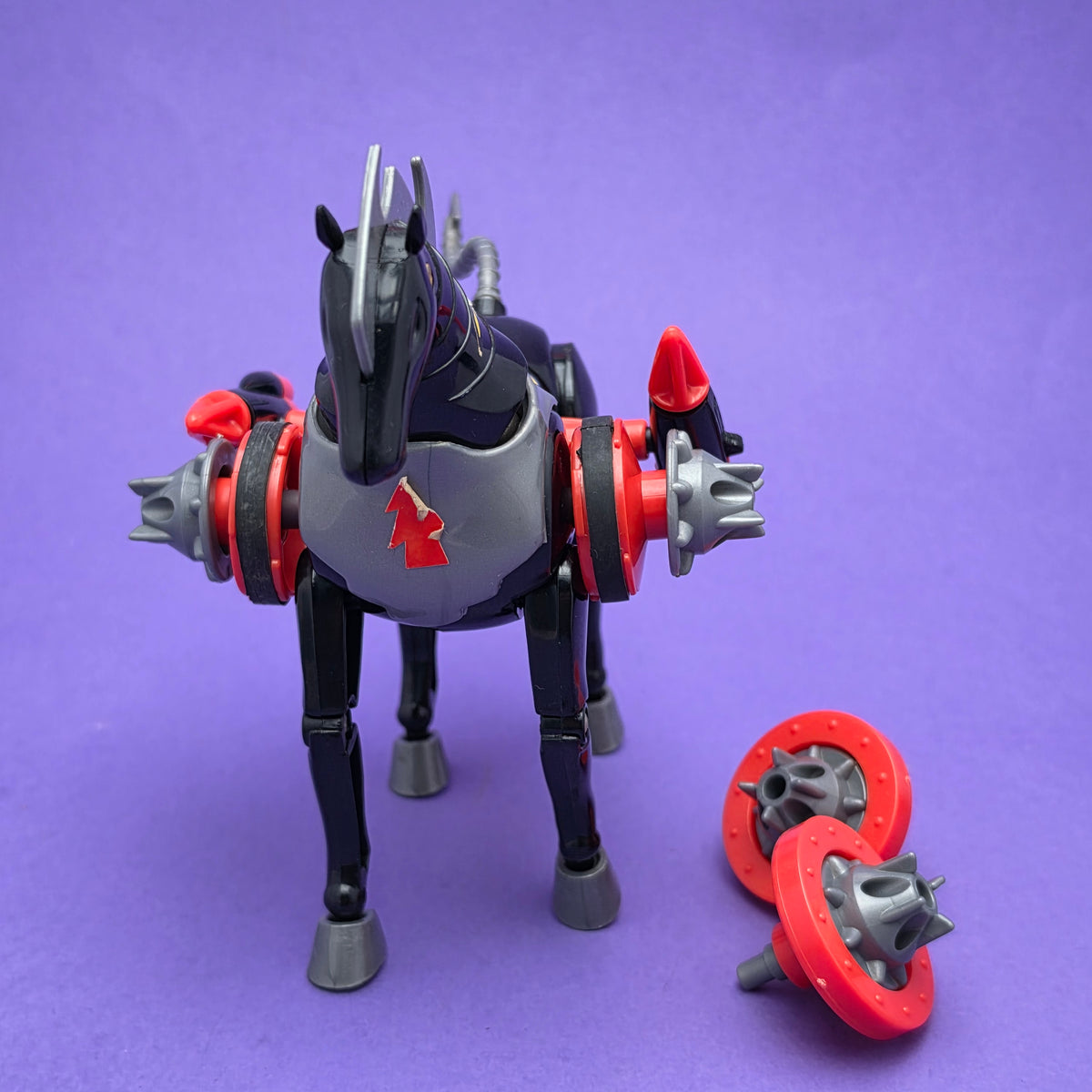 MICRONAUTS ☆ ANDROMEDA Vintage Figure Horse ☆ 1978 Mego Airfix Black