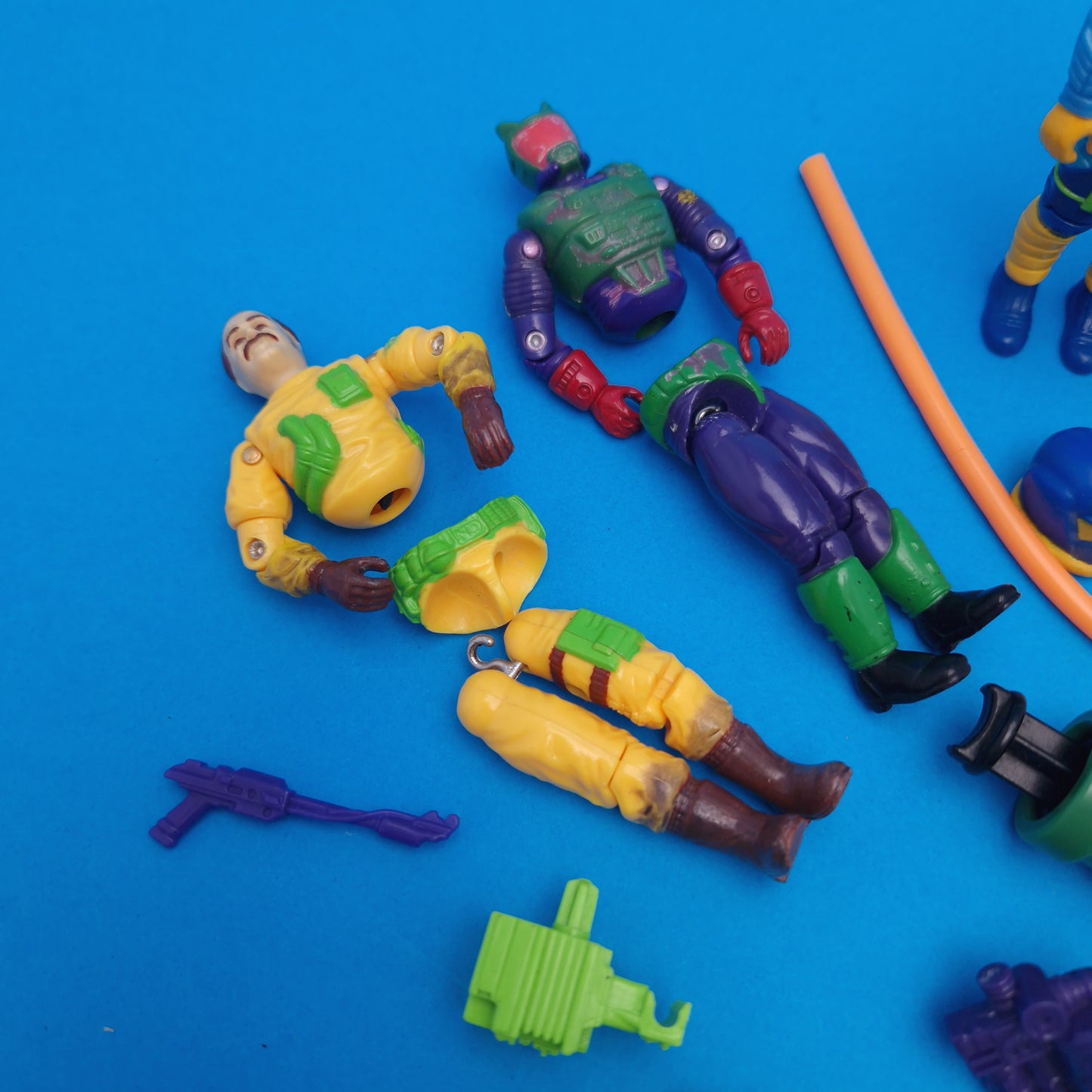 GI JOE ☆ Eco-Warriors Ozone Clean-Sweep Toxo-Viper Action Figure  ☆ Action Force Hasbro 1991