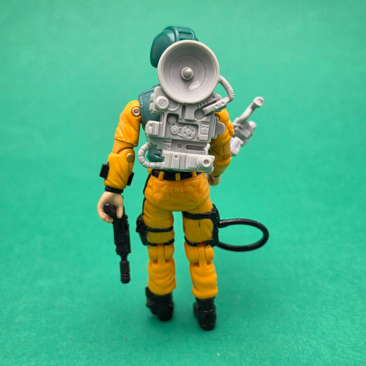 G.I. JOE ☆ SCOOP Figure Complete ☆ Action Force Hasbro 1989 Card