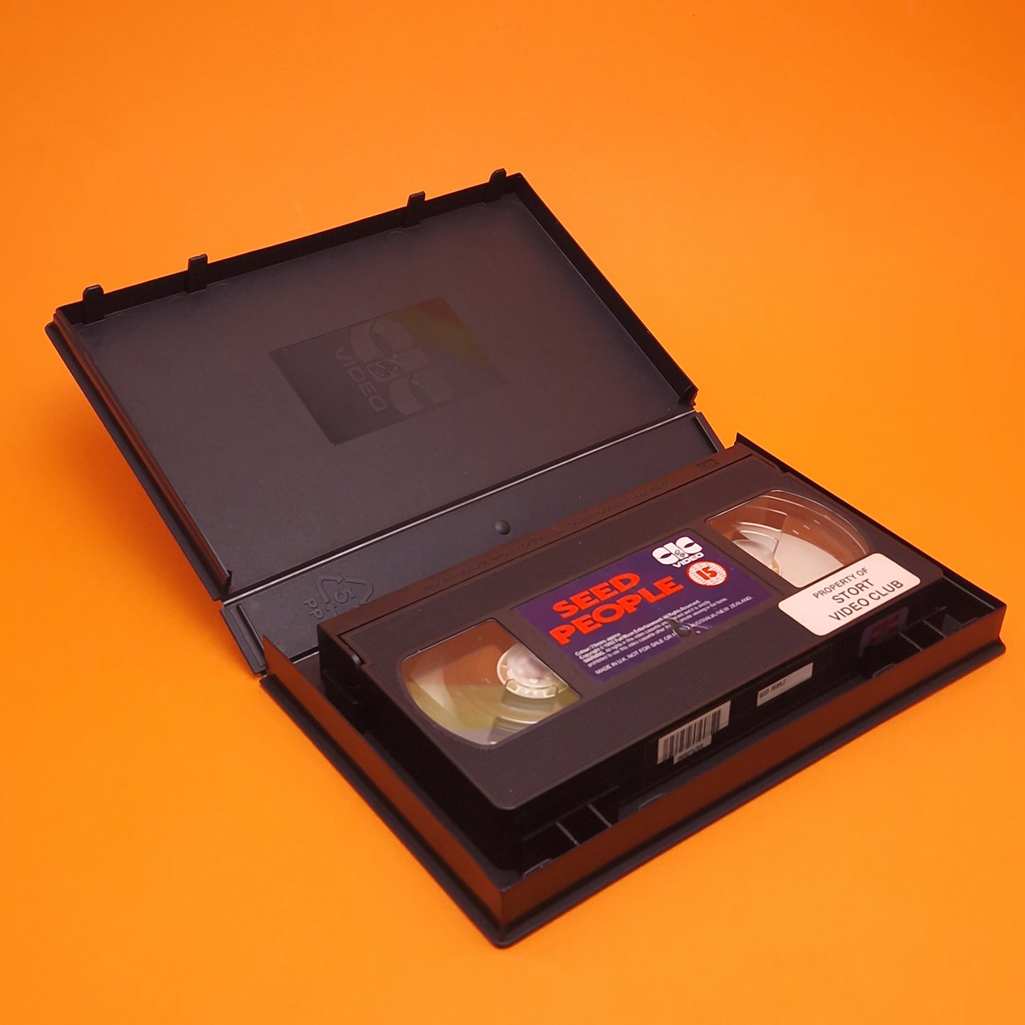 VHS Video ☆ SEED PEOPLE ☆ 80s Big Box Ex Rental Sci-Fi 15 Vintage