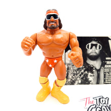 Load image into Gallery viewer, WWF HASBRO ☆ MACHO MAN Vintage Wrestling Figure ☆ Bio Card Original 90s Series 1
