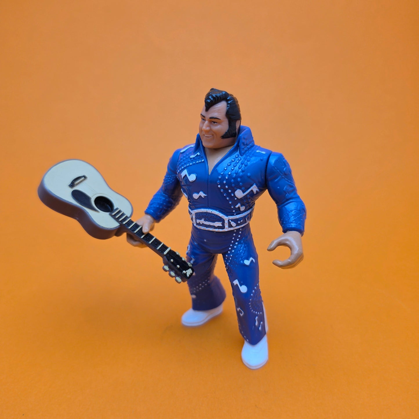 WWF HASBRO HONKEY TONK MAN Wrestling Figure Vintage Original ☆ Guitar 90s Complete