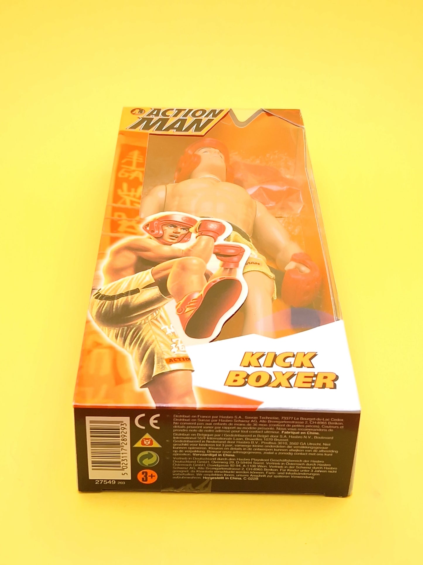 ACTION MAN ☆ KICK BOXER Rare Heinz Competition winner Figure Doll ☆ Vintage HASBRO Boxed 90's SEALED