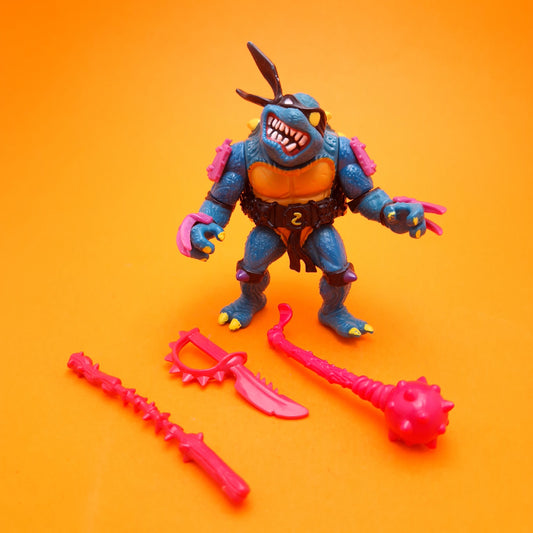 TEENAGE MUTANT NINJA TURTLES ☆ SLASH Vintage Action Figure ☆ Playmates 90s