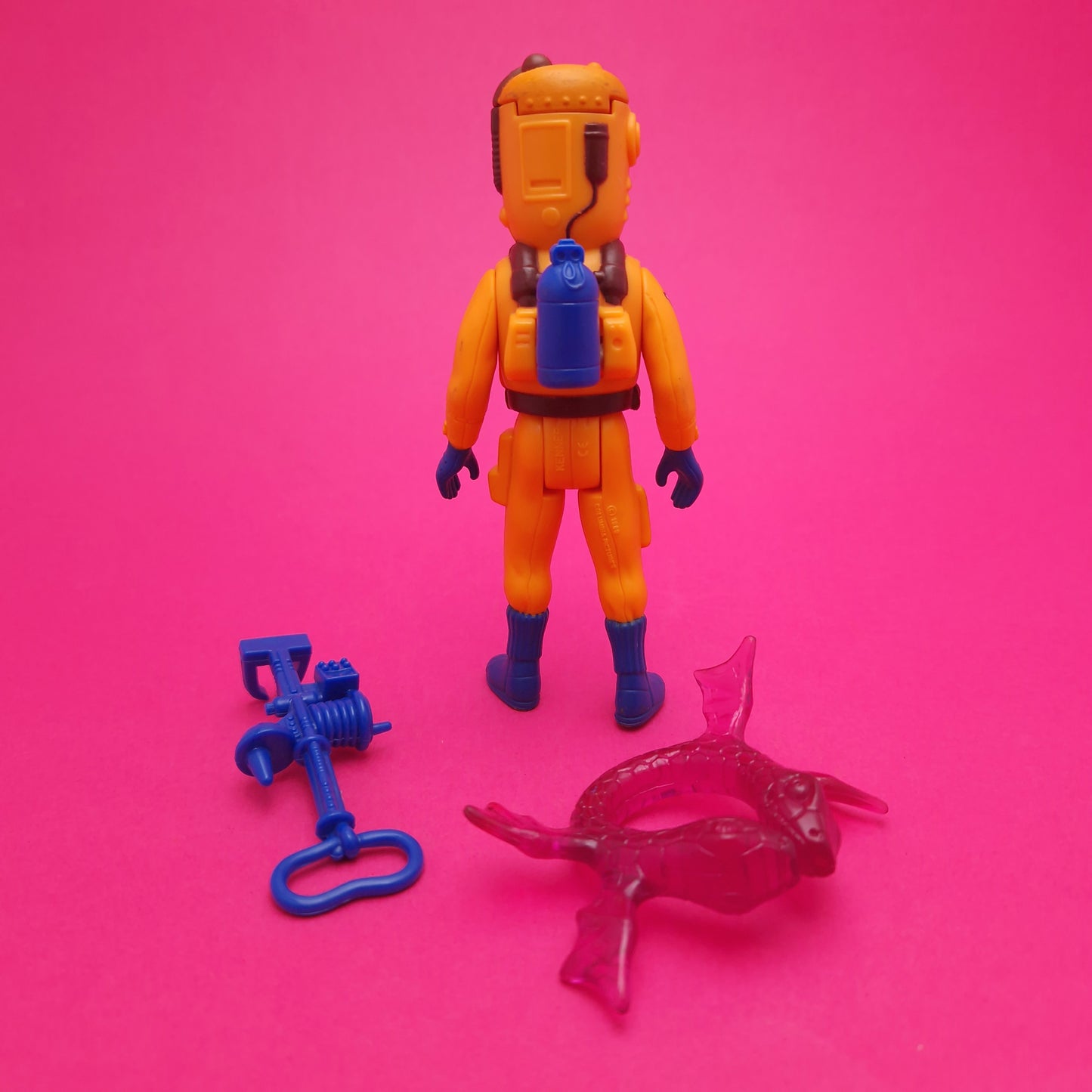 GHOSTBUSTERS ☆ PETER VENKMAN SUPER FRIGHT FEATURES Vintage Figure ☆ Loose 80s Kenner